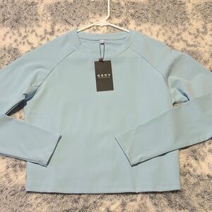 Light Blue Long Sleeve Top